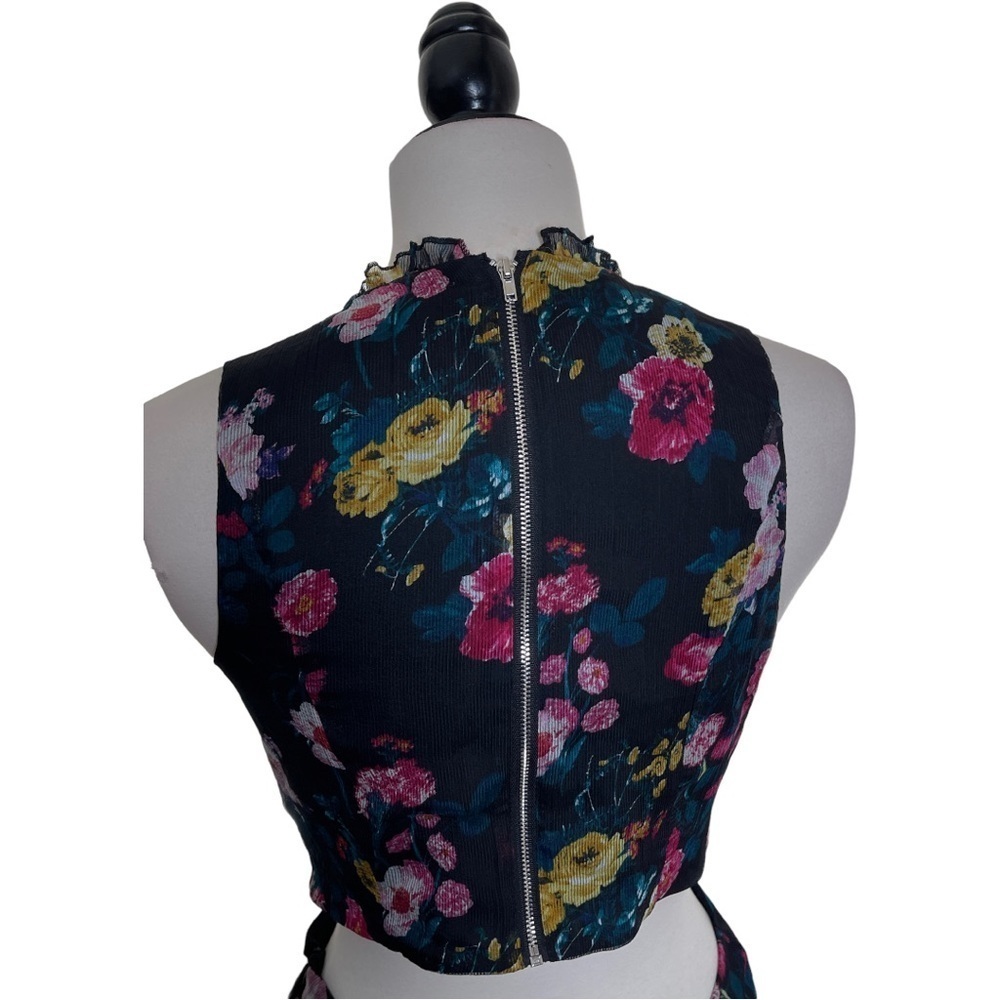 Ali & Jay Got Wings Floral Chiffon Multi Garden Floral Dress M - Picture 6 of 12